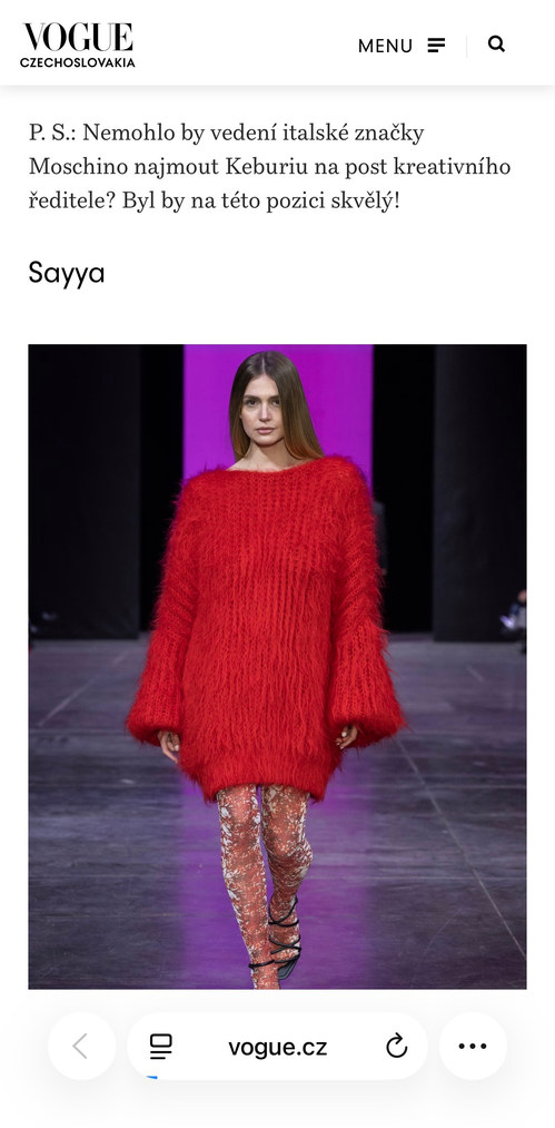 Vogue Czechoslovakia